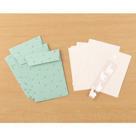 LETTER SET WITH STICKERS 367 ALPACA B (CHANGE FROM JP#230859)