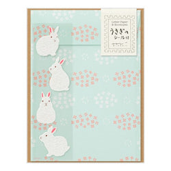 LETTER SET WITH STICKERS 397 RABBIT B (CHANGE FROM JP#231090)