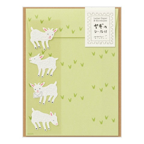 LETTER SET WITH STICKERS 310 GOAT A (CHANGE FROM JP#232056)