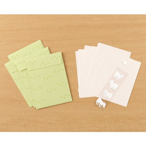 LETTER SET WITH STICKERS 310 GOAT A (CHANGE FROM JP#232056)