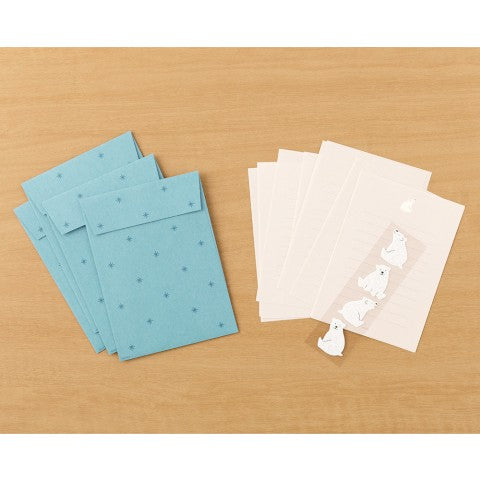 LETTER SET WITH STICKERS 311 POLAR BEAR A (CHANGE FROM JP#232057)