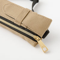 BOOK BAND PEN CASE B6 - A5  BEIGE (CHANGE FROM JP#231857)