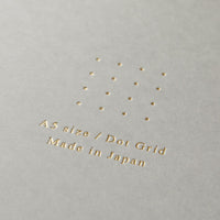RING NOTEBOOK A5 COLOR DOT GRID GRAY