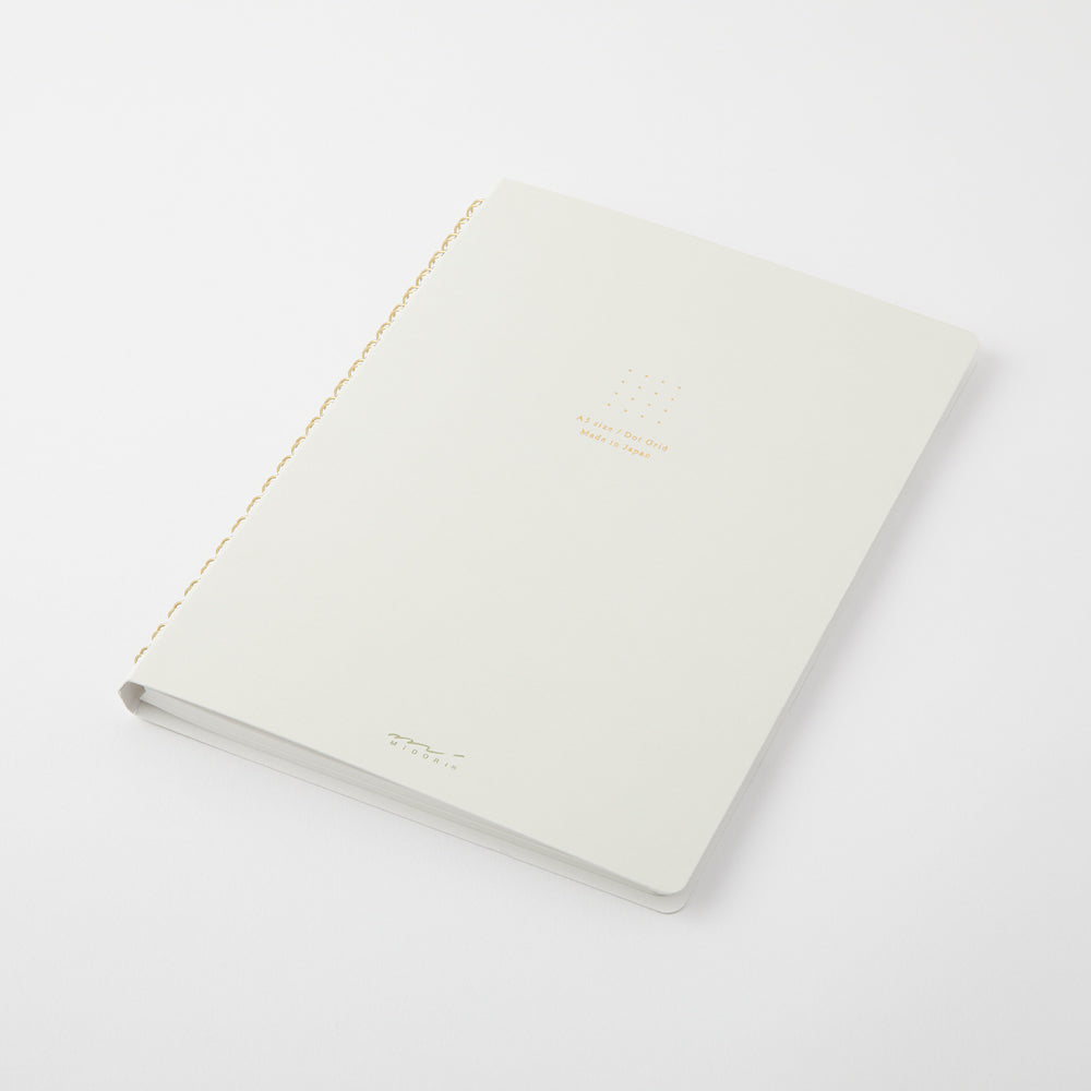 RING NOTEBOOK A5 COLOR DOT GRID WHITE