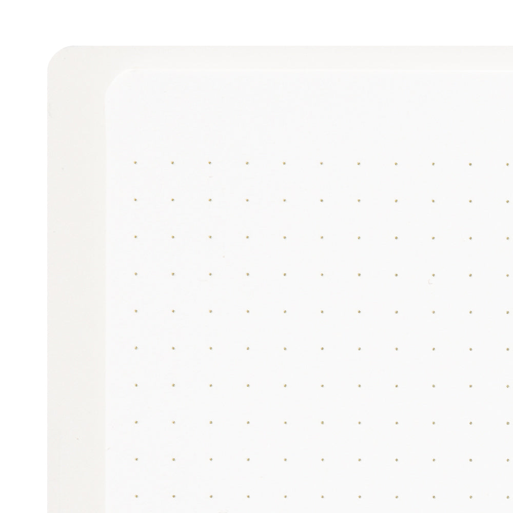 RING NOTEBOOK A5 COLOR DOT GRID WHITE