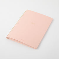 RING NOTEBOOK A5 COLOR DOT GRID PINK