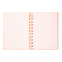 RING NOTEBOOK A5 COLOR DOT GRID PINK