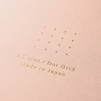 RING NOTEBOOK A5 COLOR DOT GRID PINK