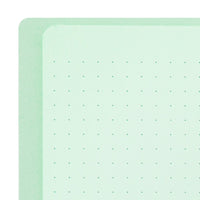 RING NOTEBOOK A5 COLOR DOT GRID GREEN