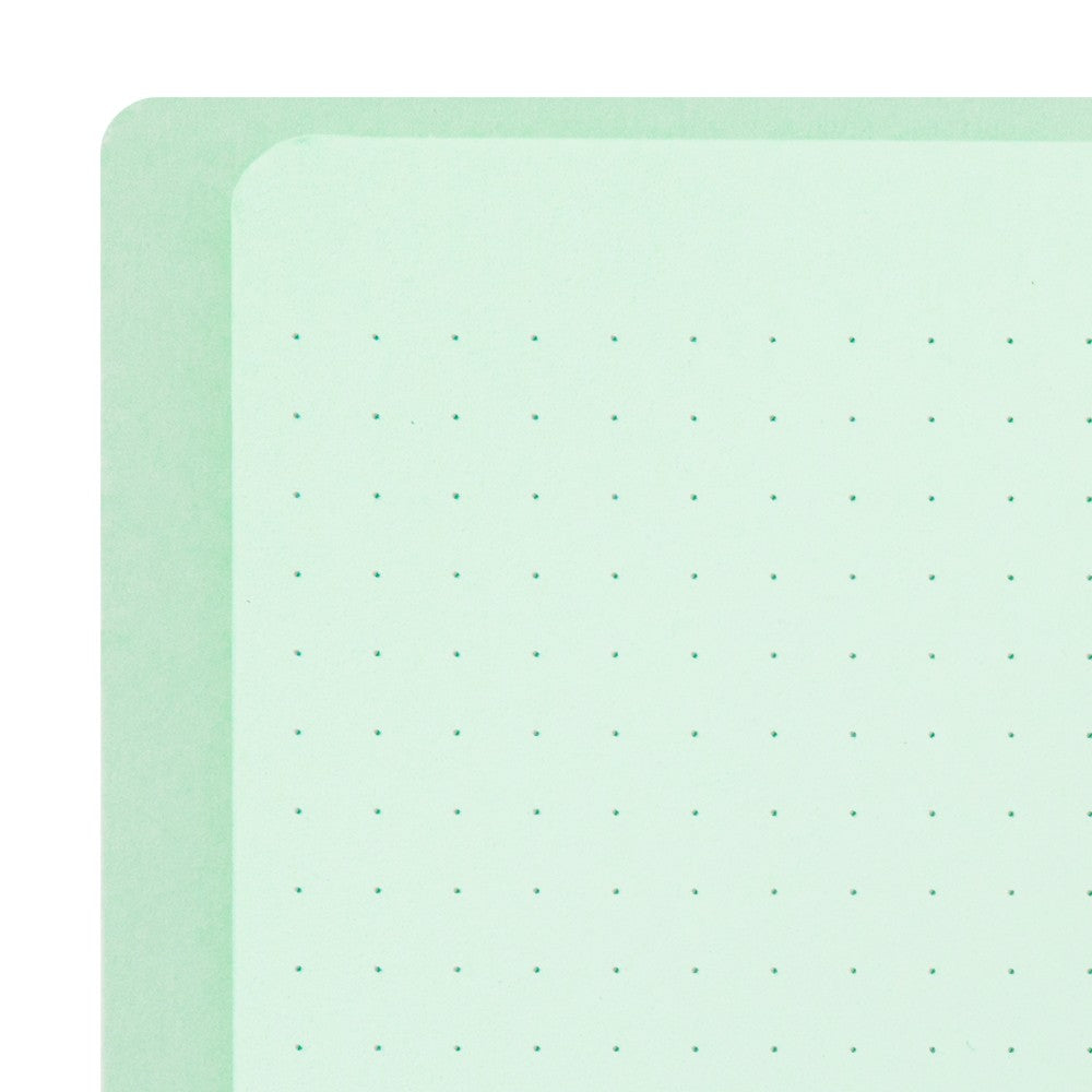 RING NOTEBOOK A5 COLOR DOT GRID GREEN