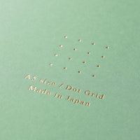 RING NOTEBOOK A5 COLOR DOT GRID GREEN