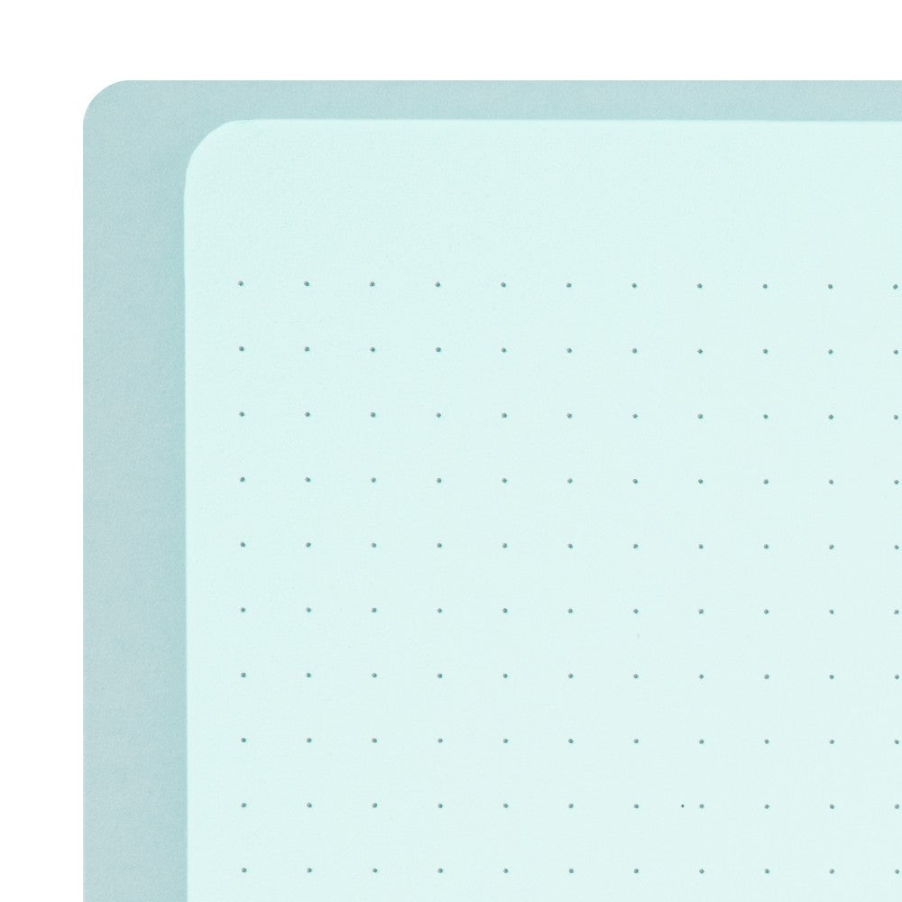 RING NOTEBOOK A5 COLOR DOT GRID BLUE