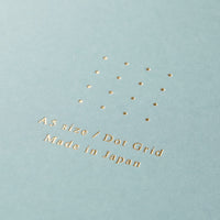 RING NOTEBOOK A5 COLOR DOT GRID BLUE