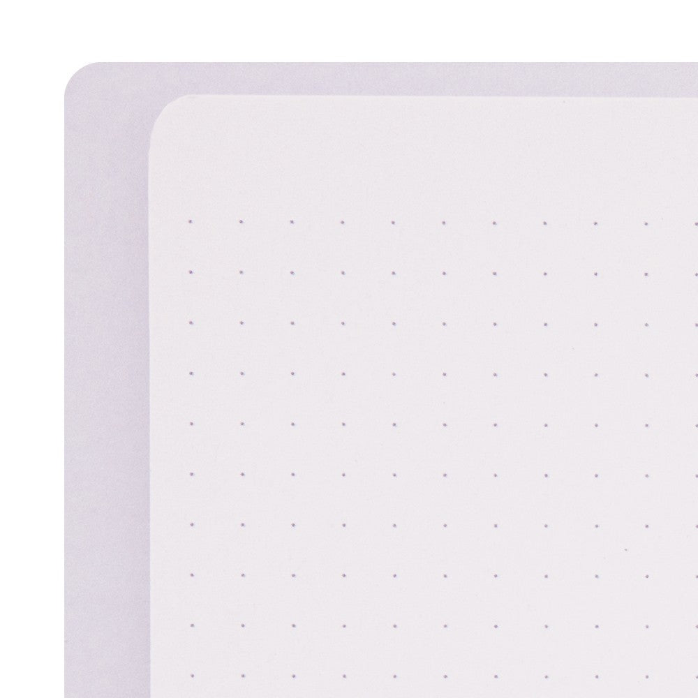 RING NOTEBOOK A5 COLOR DOT GRID PURPLE