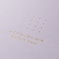 RING NOTEBOOK A5 COLOR DOT GRID PURPLE