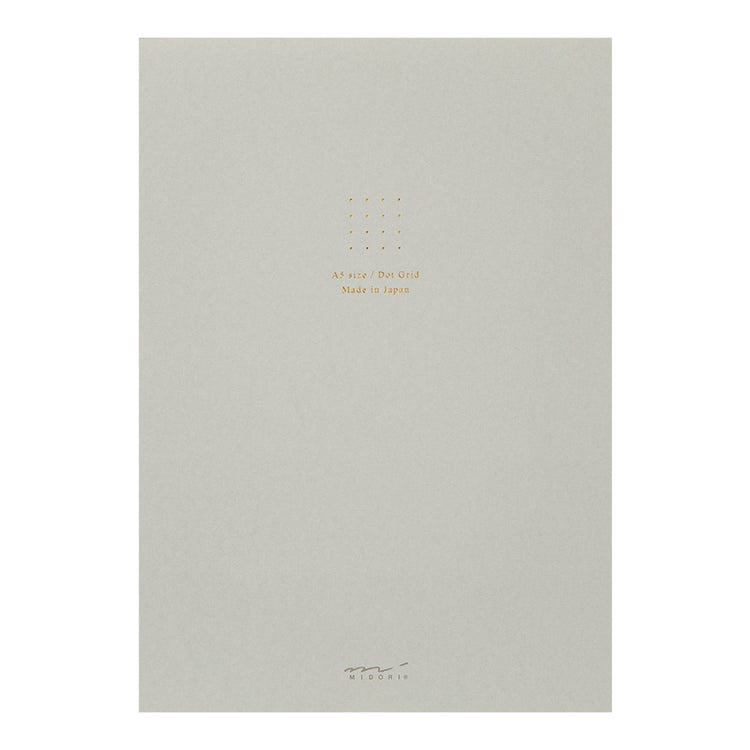 PAPER PAD A5 COLOR DOT GRID GRAY