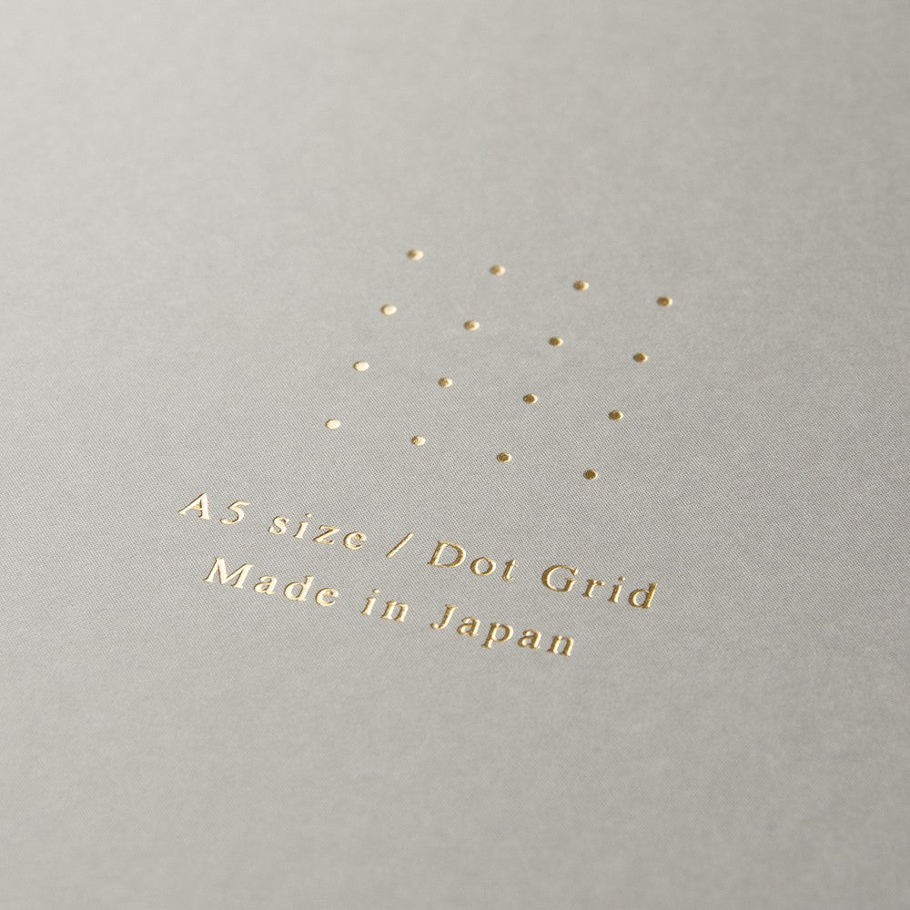 PAPER PAD A5 COLOR DOT GRID GRAY
