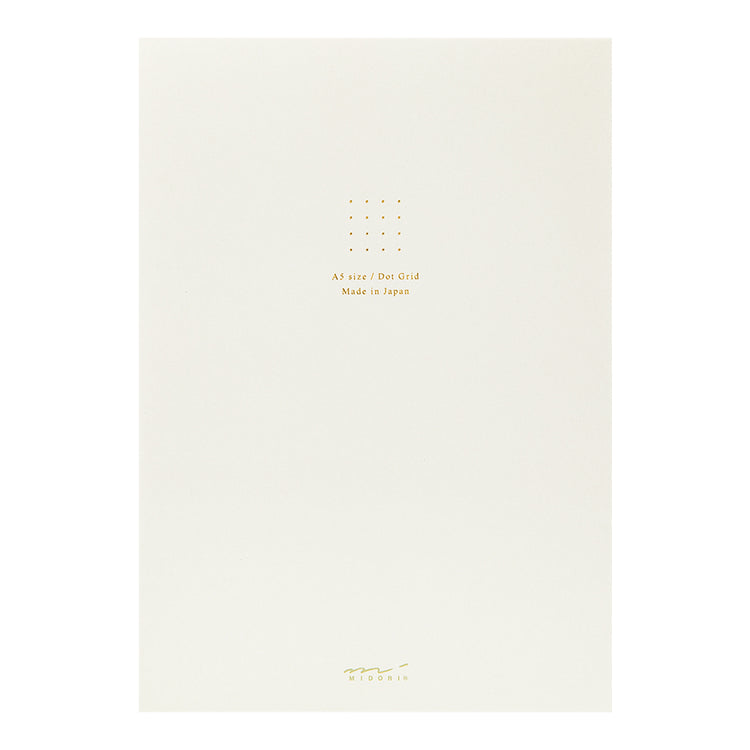 PAPER PAD A5 COLOR DOT GRID WHITE