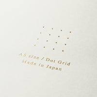 PAPER PAD A5 COLOR DOT GRID WHITE