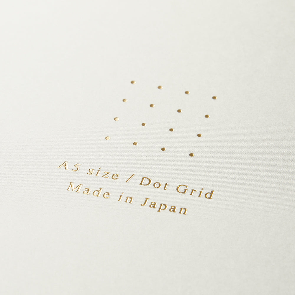 PAPER PAD A5 COLOR DOT GRID WHITE