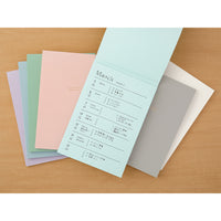 PAPER PAD A5 COLOR DOT GRID WHITE