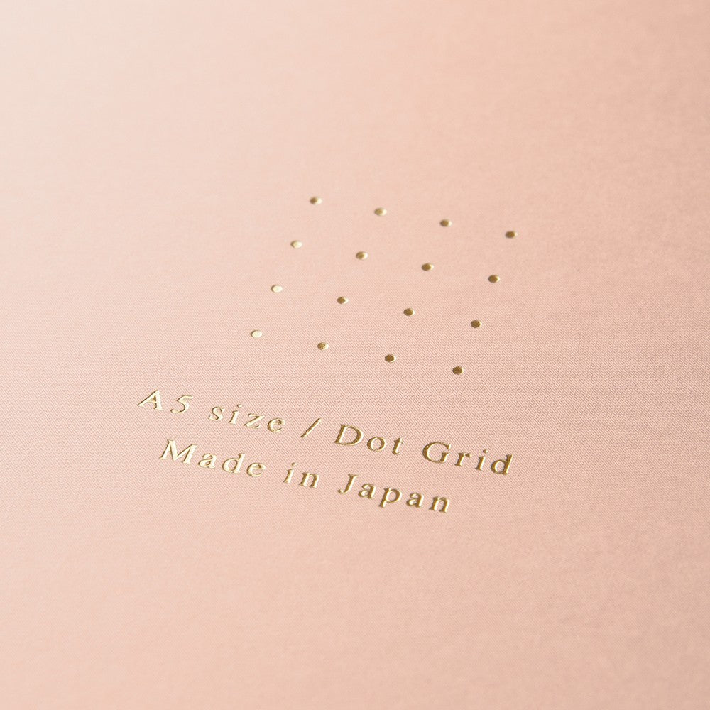 PAPER PAD A5 COLOR DOT GRID PINK (15338006)