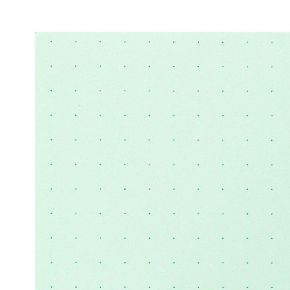 PAPER PAD A5 COLOR DOT GRID GREEN