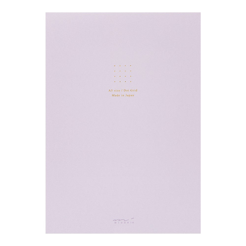 PAPER PAD A5 COLOR DOT GRID PURPLE