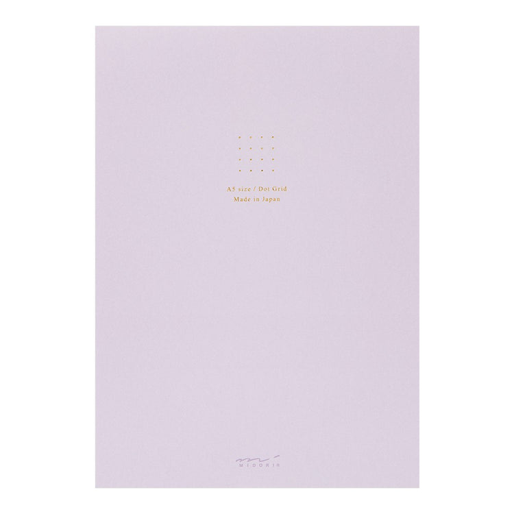 PAPER PAD A5 COLOR DOT GRID PURPLE