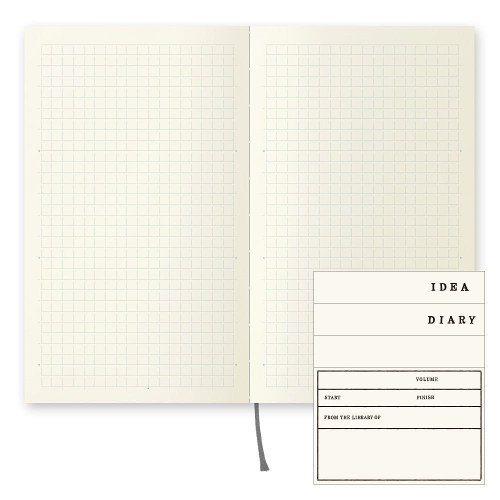 MD NOTEBOOK B6 SLIM GRIDDED A (CHANGE FROM JP#231337)