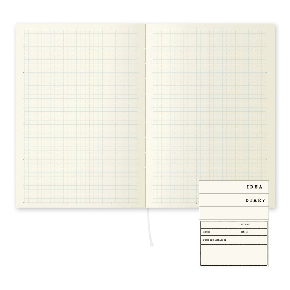 MD NOTEBOOK A5 GRIDDED A (CHANGE FROM JP#230588)