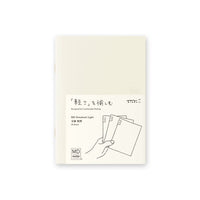 MD NOTEBOOK LIGHT A6 BLANK 3PCS PACK A (CHANGE FROM JP#231700)
