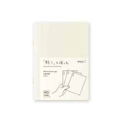 MD NOTEBOOK LIGHT A6 BLANK 3PCS PACK A (CHANGE FROM JP#231700)