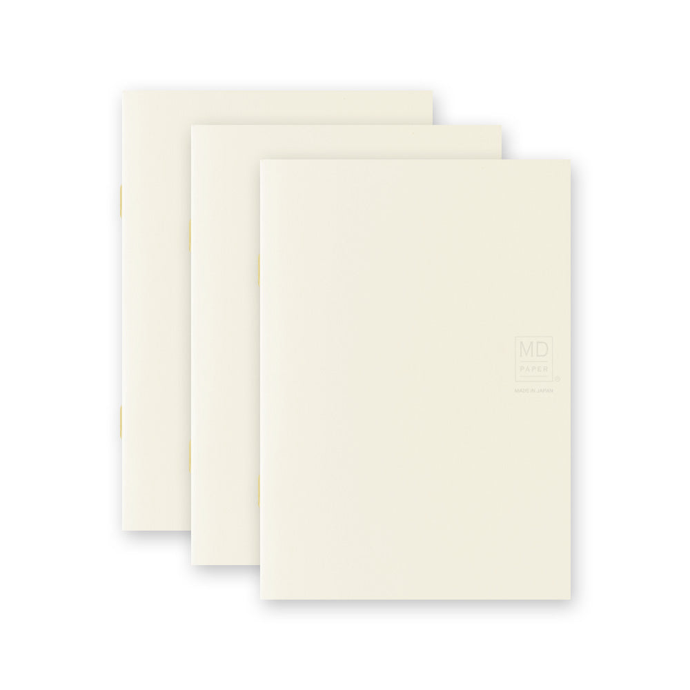 MD NOTEBOOK LIGHT A6 BLANK 3PCS PACK A (CHANGE FROM JP#231700)