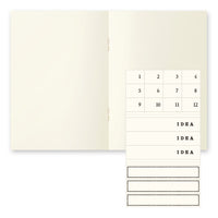MD NOTEBOOK LIGHT A6 BLANK 3PCS PACK A (CHANGE FROM JP#231700)