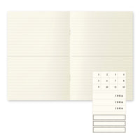 MD NOTEBOOK LIGHT A5 LINED 3PCS PACK A (CHANGE FROM JP#231658)