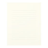 MD LETTER PAD HORIZONTAL RULED LINES A (CHANGE FROM JP#231634)