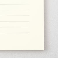 MD LETTER PAD HORIZONTAL RULED LINES A (CHANGE FROM JP#231634)