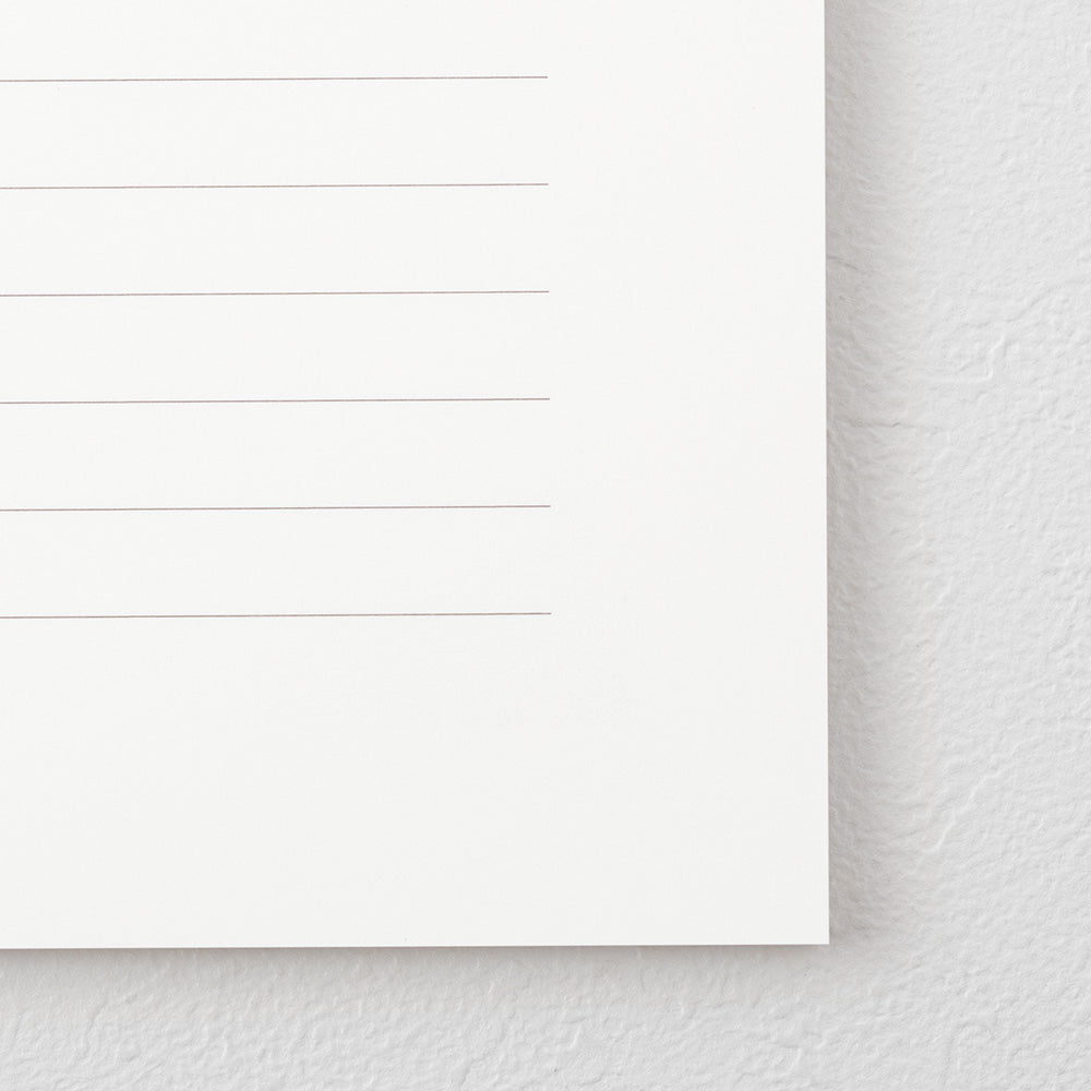 MD LETTER PAD COTTON HORIZONTAL RULED LINES A (CHANGE FROM JP#231638)