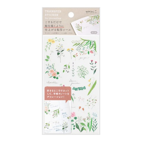 TRANSFER STICKER 2632 FLOWERING PLANTS