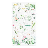 TRANSFER STICKER 2632 FLOWERING PLANTS