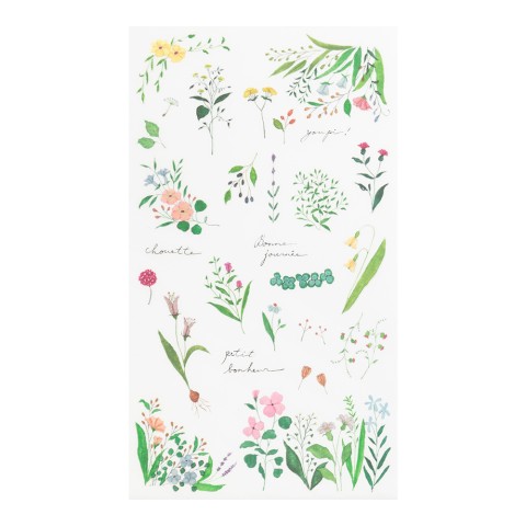 TRANSFER STICKER 2632 FLOWERING PLANTS