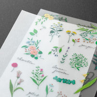 TRANSFER STICKER 2632 FLOWERING PLANTS