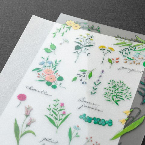 TRANSFER STICKER 2632 FLOWERING PLANTS