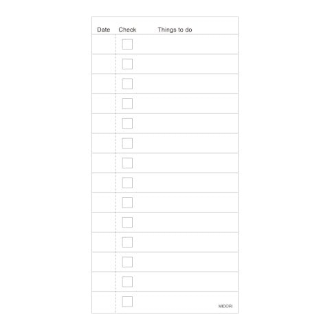 MEMO PAD TO DO LIST GRAY