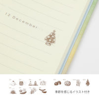 12-MONTH DIARY GATE GREEN