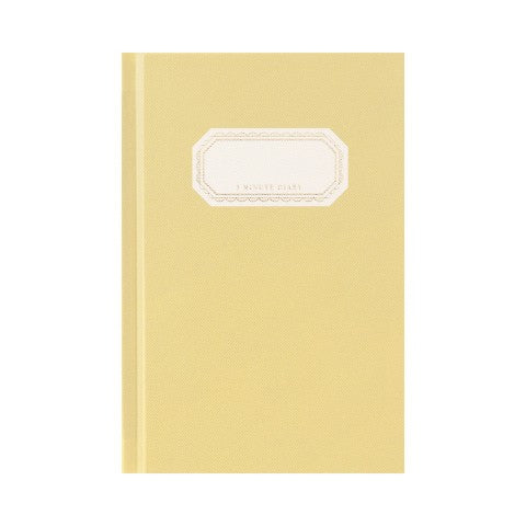 3 MINUTE DIARY YELLOW
