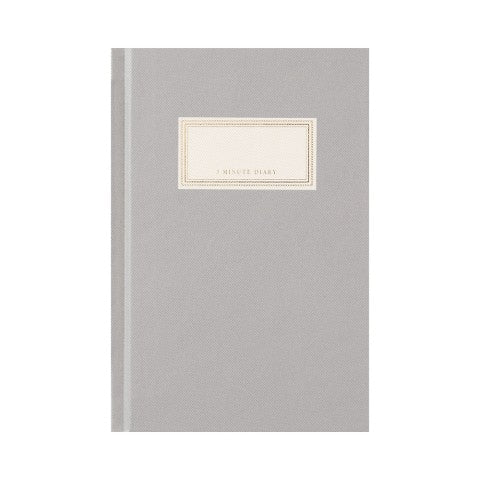 3 MINUTE DIARY GRAY