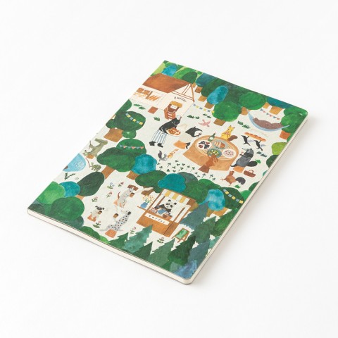 YURU LOG NOTEBOOK B6 FOREST ANIMAL