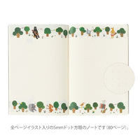 YURU LOG NOTEBOOK B6 FOREST ANIMAL